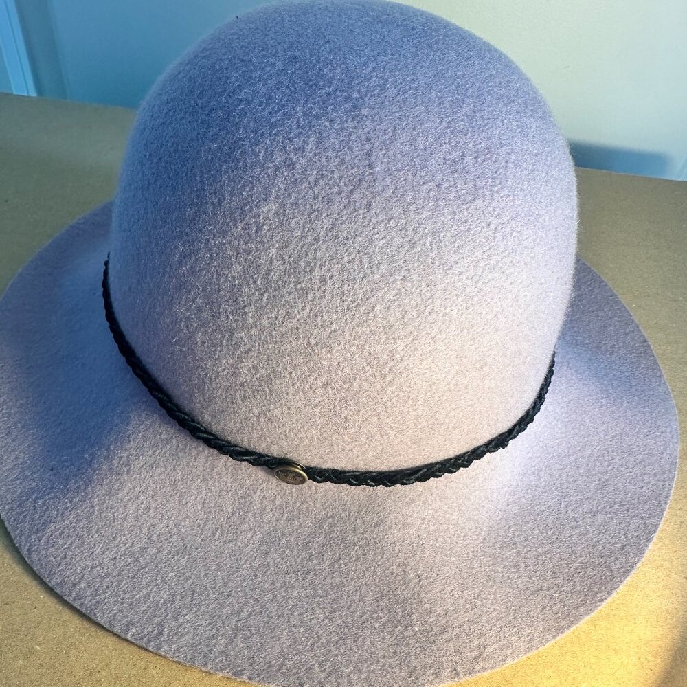 GOORIN BROS, Size M/L, Lavender Wool Felt, Logo Banded Floppy